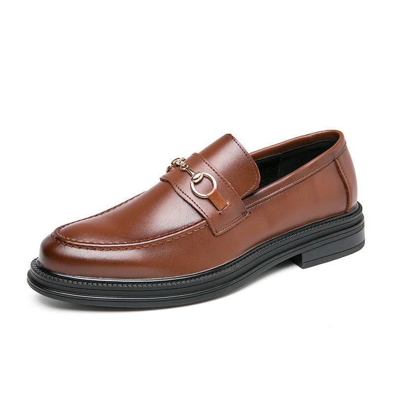 Luxuriöse Herren-Loafer aus Leder