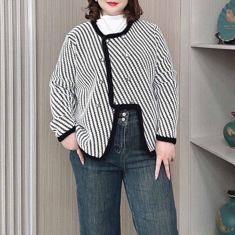 Magdalena | Elegante Bouclé-Jacke Damen
