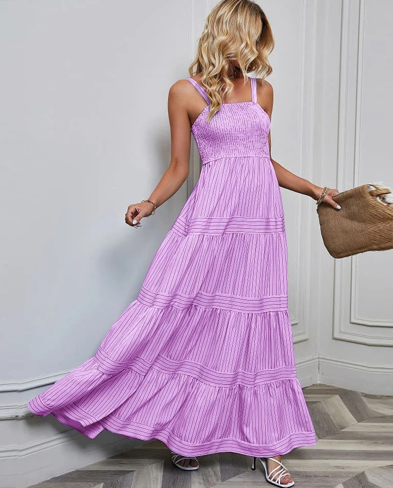Variant image for Liselotte | Elegantes Maxikleid für Frauen – Sommer Kleid Lang mit A-Linie-5