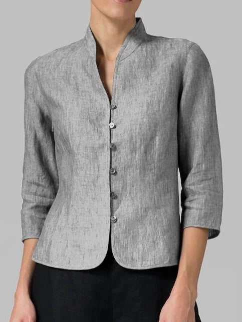 Variant image for Beatrix | Elegante Bluse für Damen - Vielseitig und Stilvoll-9