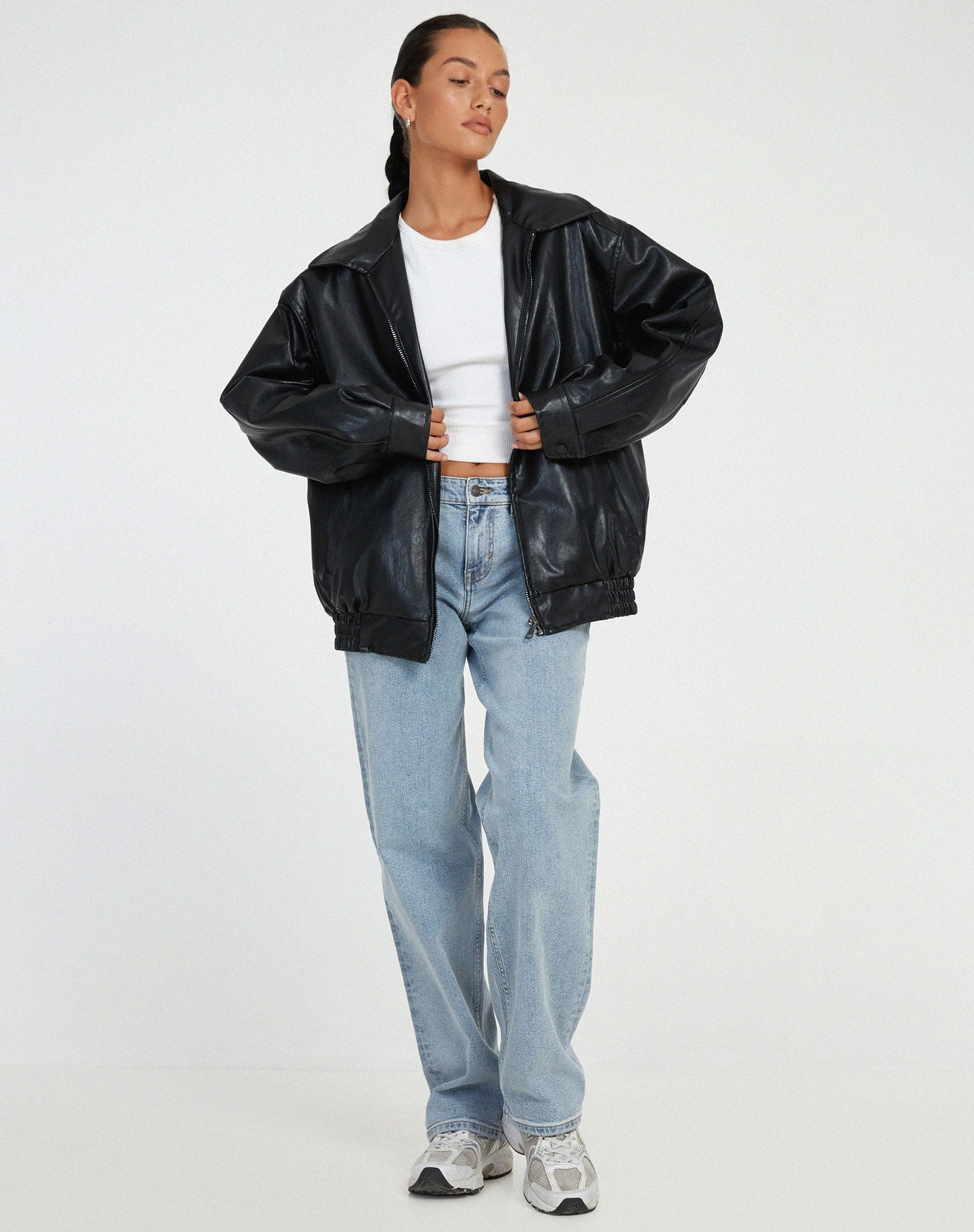 Variant image for Beatrix | Lässige Lederjacke Damen für Stilvolle Outfits-6