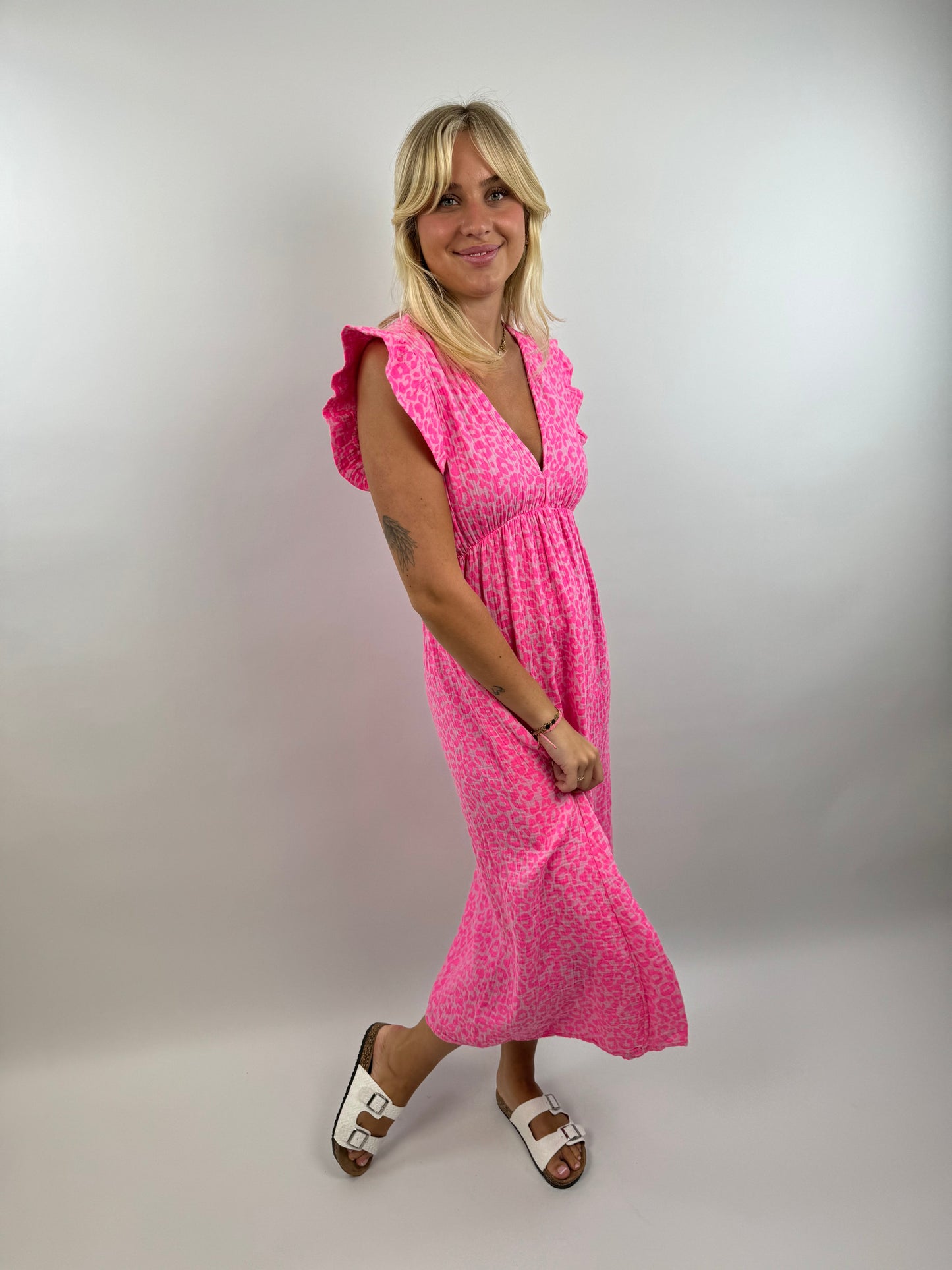 Isha | Stilvoll Musselin kleid für Frauen
