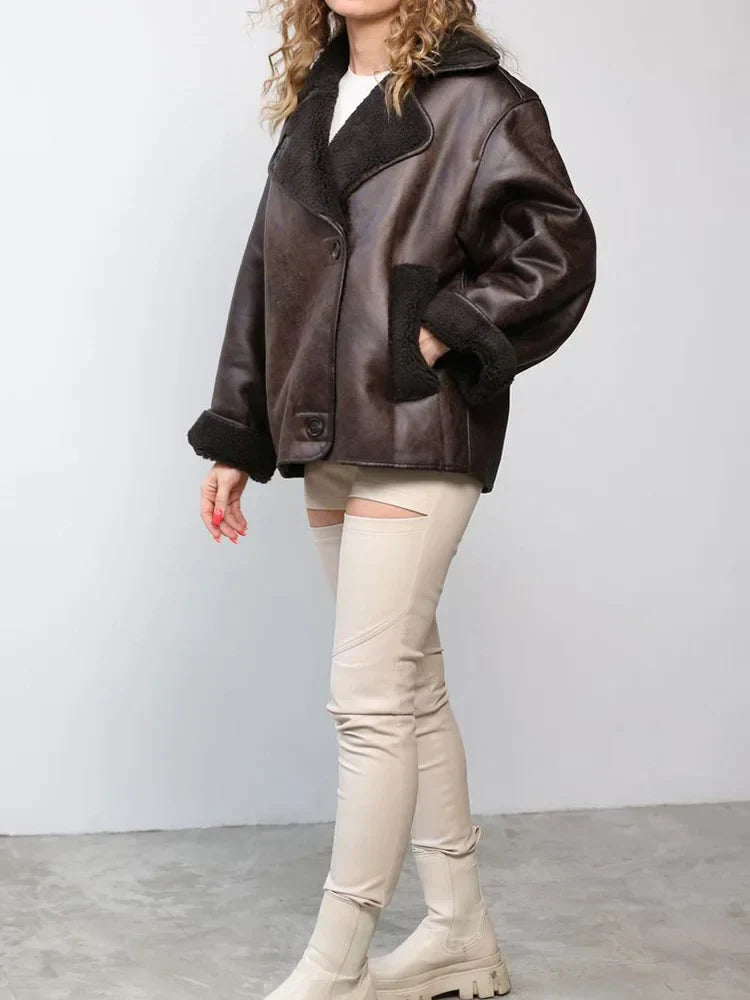Beatrix | Vintage Lederjacke für Damen