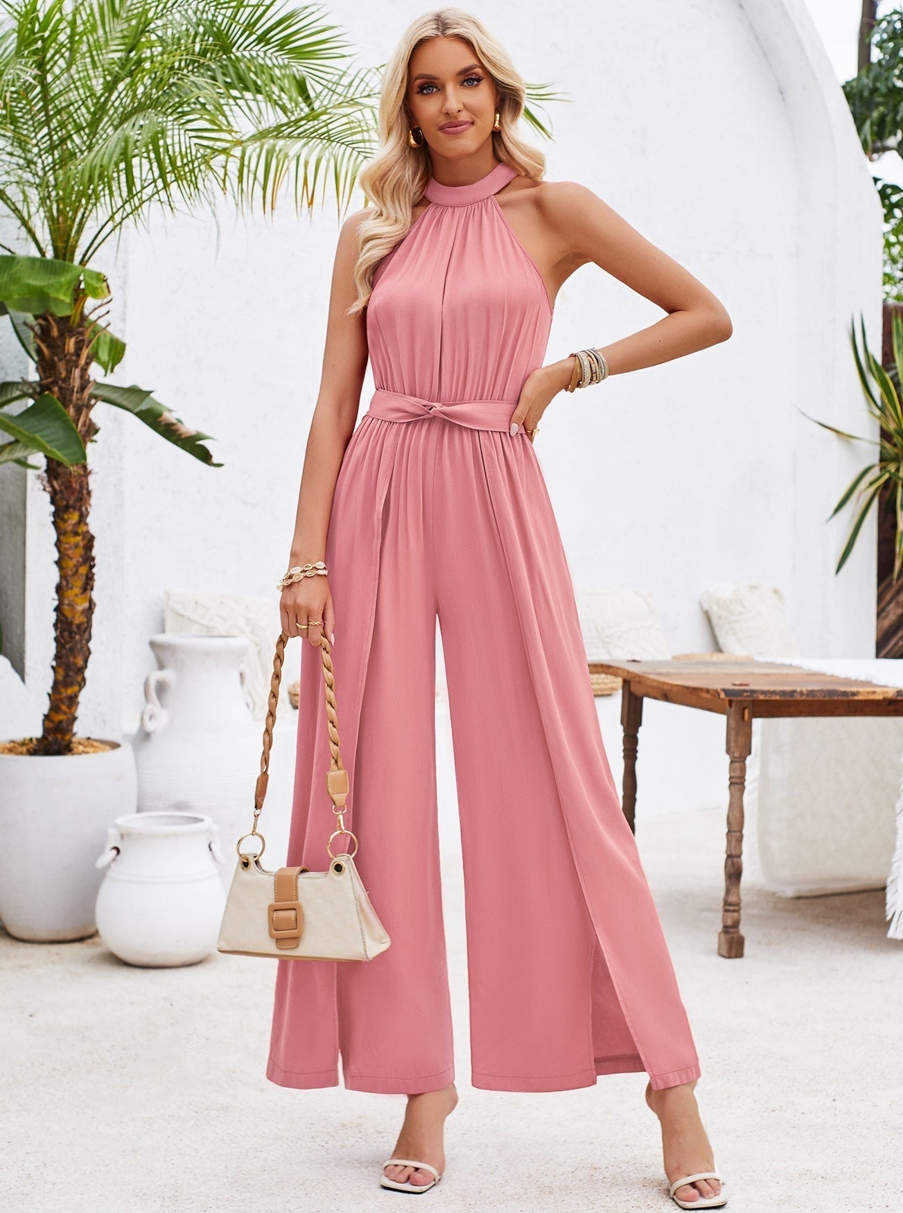 Ärmelloser Damen Jumpsuit