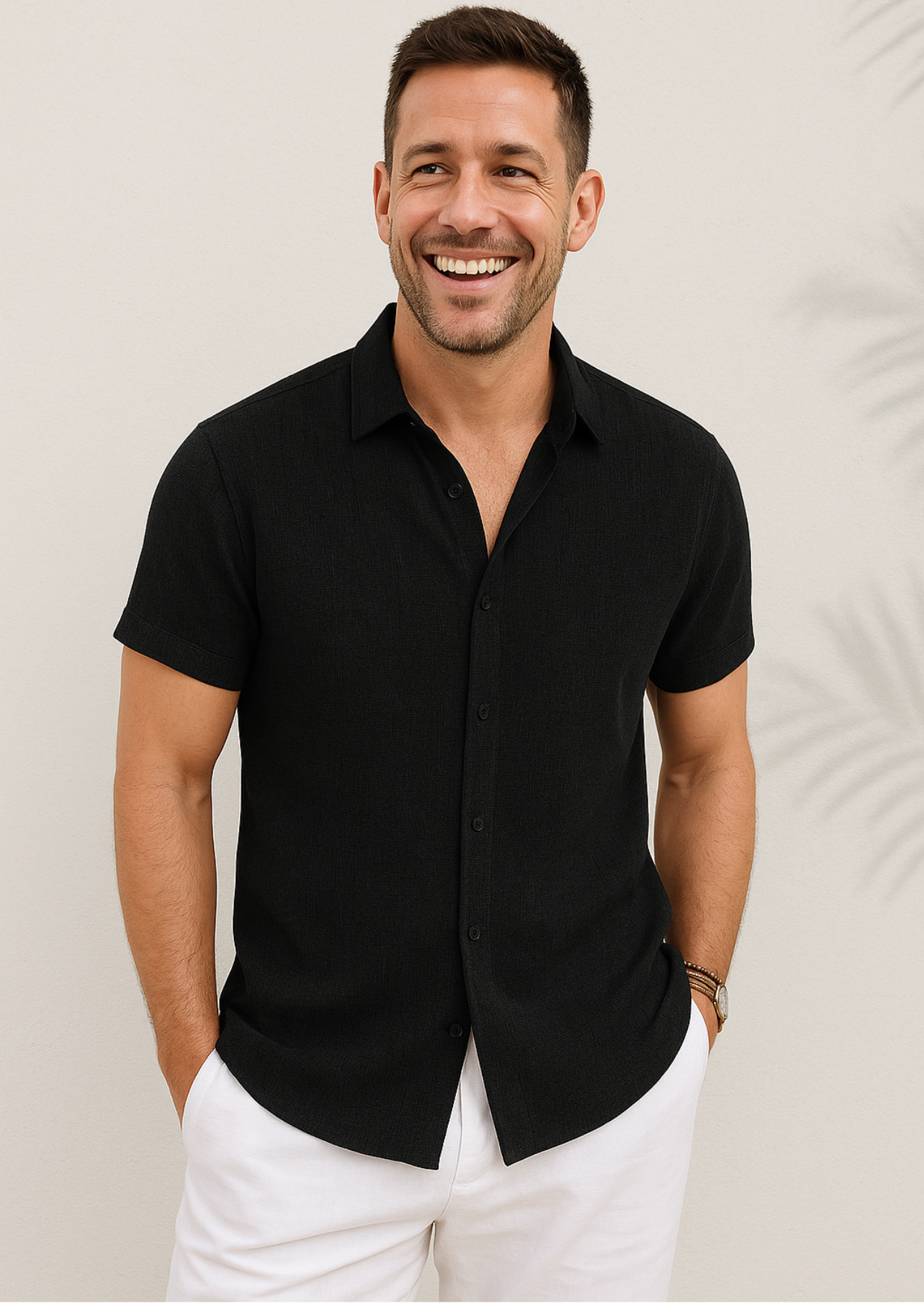 Atmungsaktives Sommer-Polohemd für Herren
