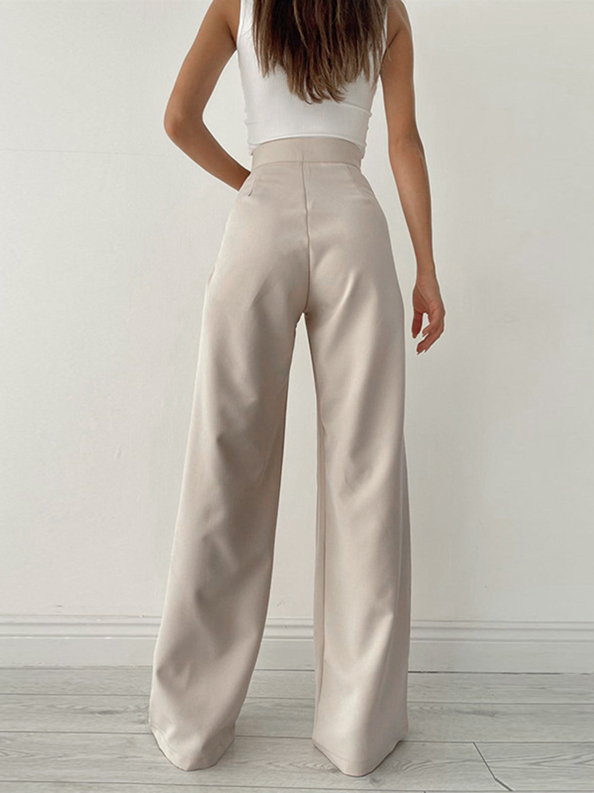 Clara | Elegante High-Waist Palazzo Hosen für Damen