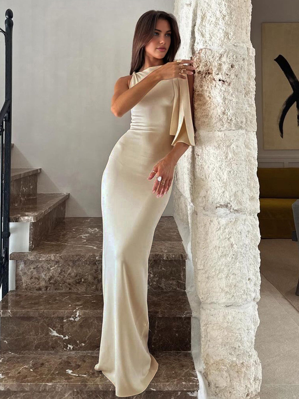 Eva | Stilvoll Langkleid für Frauen