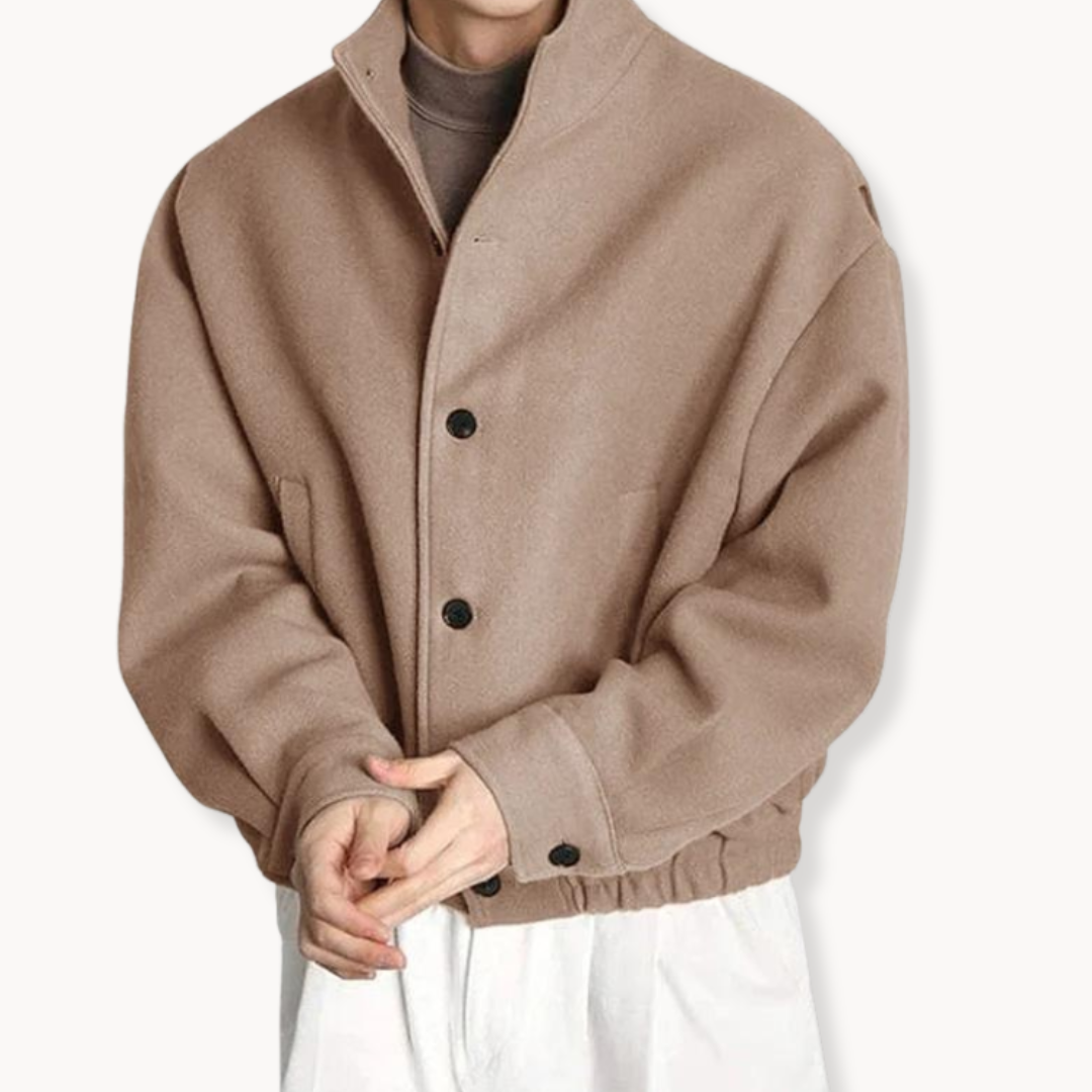 Variant image for Max | Schicke Jacke für Herren mit Stehkragen und Manschettenärmeln-1
