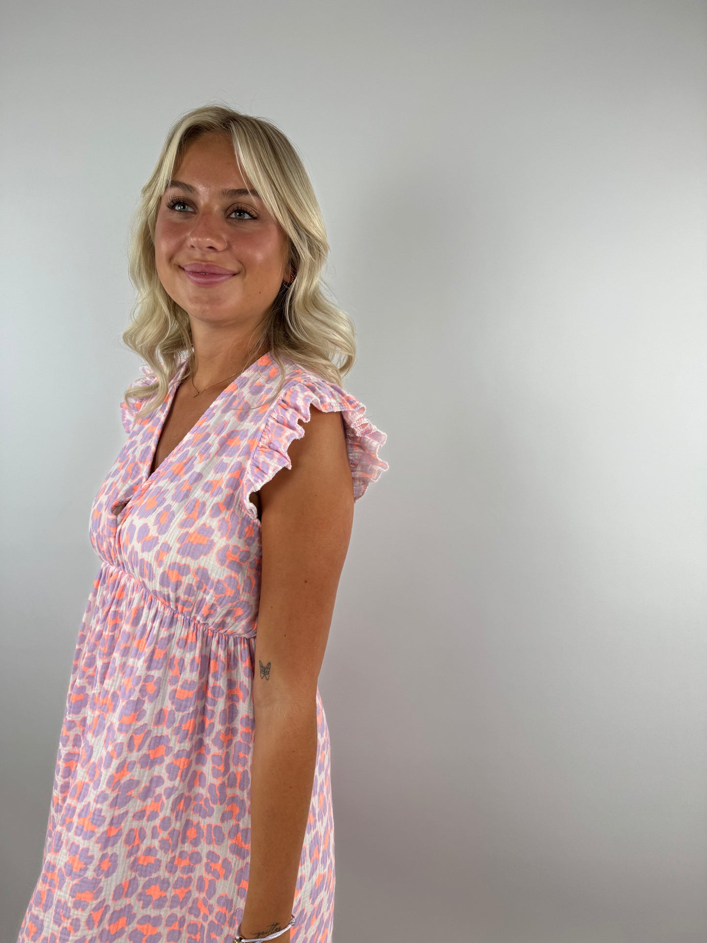 Isha | Stilvoll Musselin kleid für Frauen