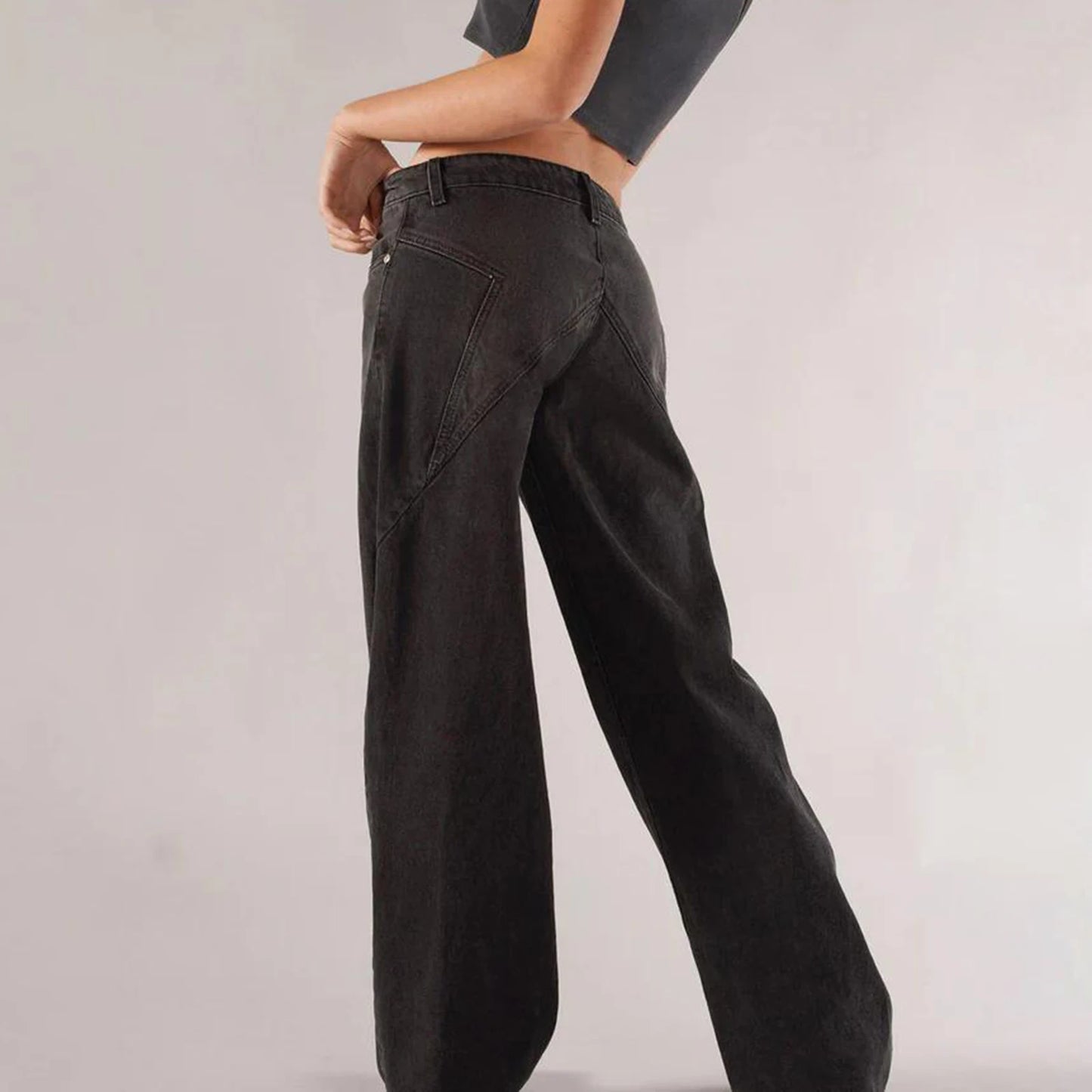 Baggy Denim Jeans für Damen