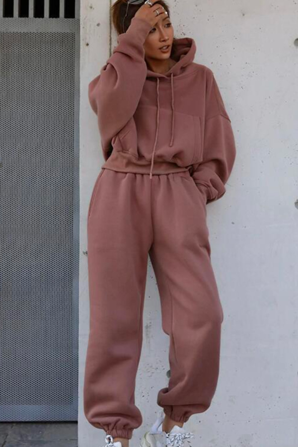 Baumwoll-Jogginganzug für Damen im Vintage-Look