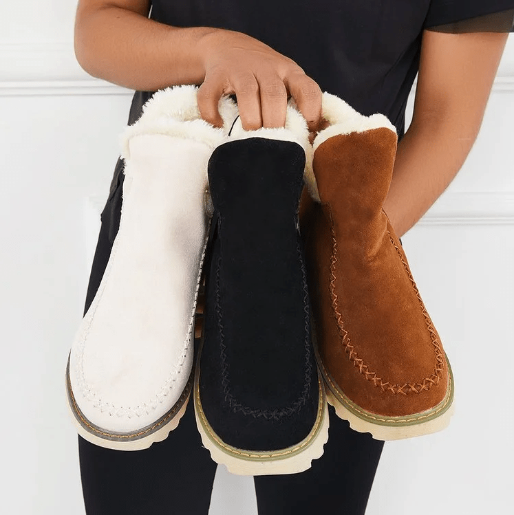 Bequeme Damen-Winterschuhe