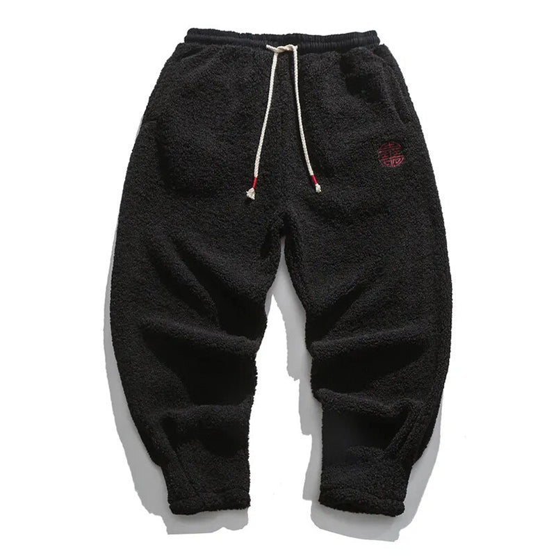 Bequeme Fleece Jogginghose Herren