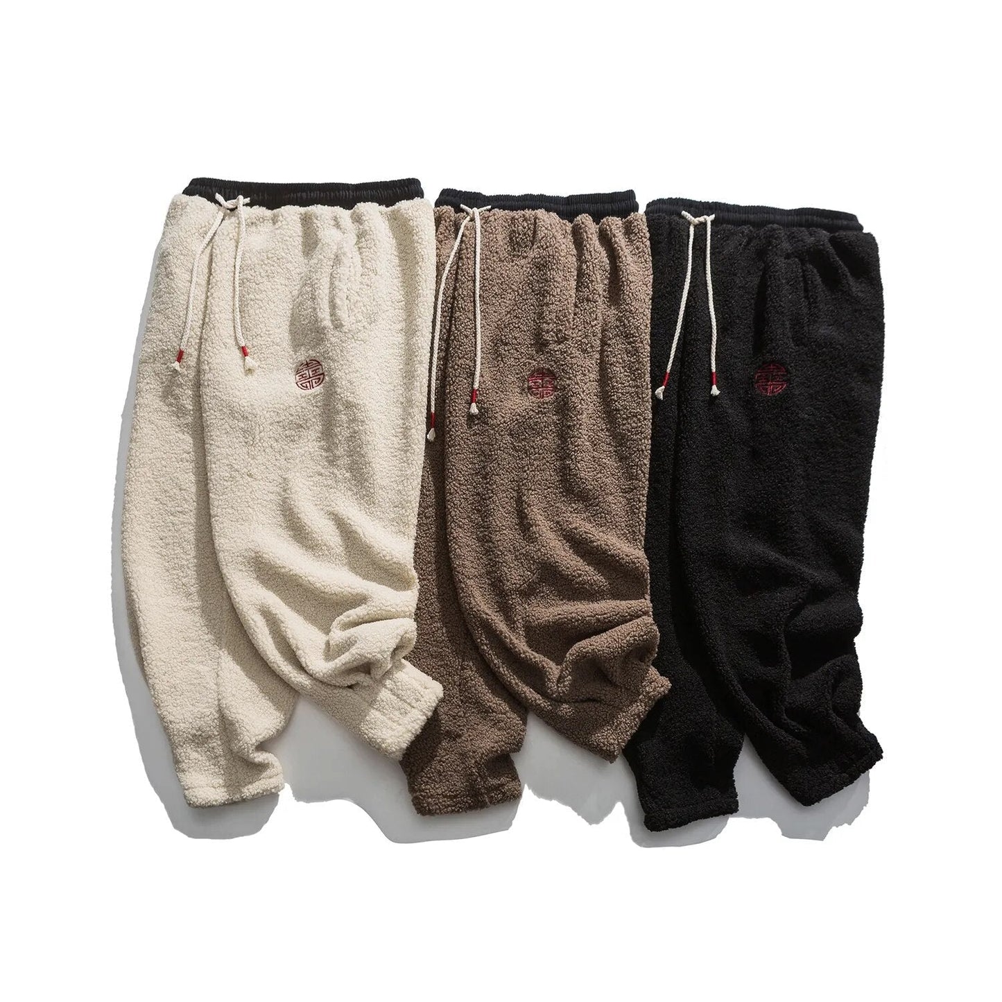 Bequeme Fleece Jogginghose Herren