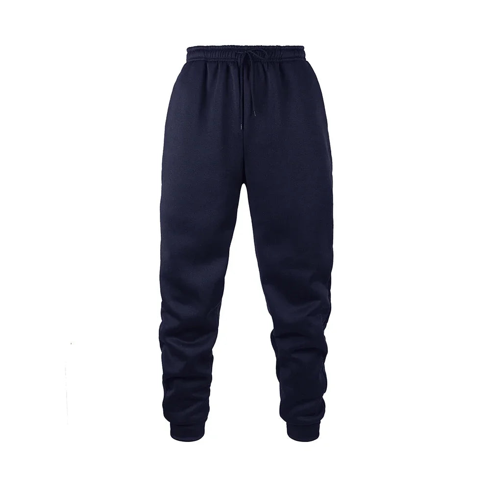 Comfortable fleece jogging pants for men