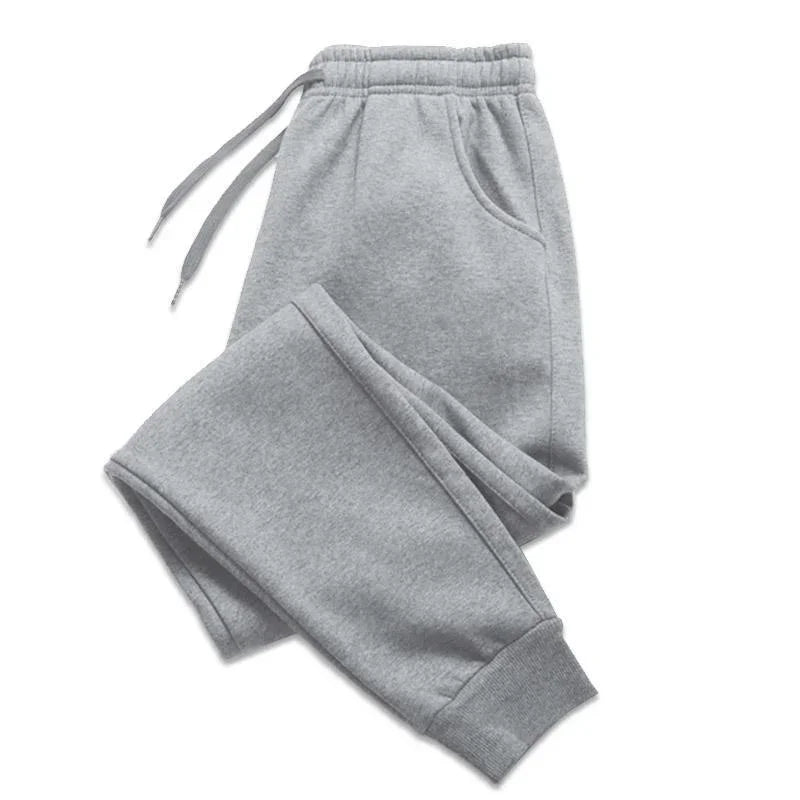 Comfortable fleece jogging pants for men