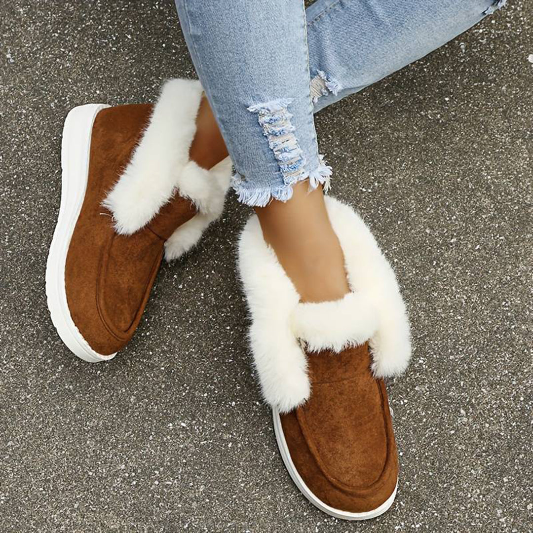 Gefütterte Winterstiefel Damen
