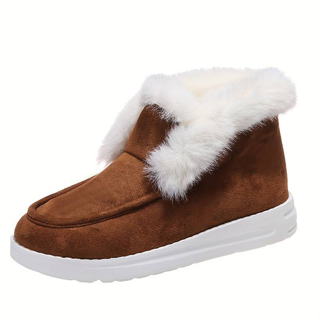 Gefütterte Winterstiefel Damen