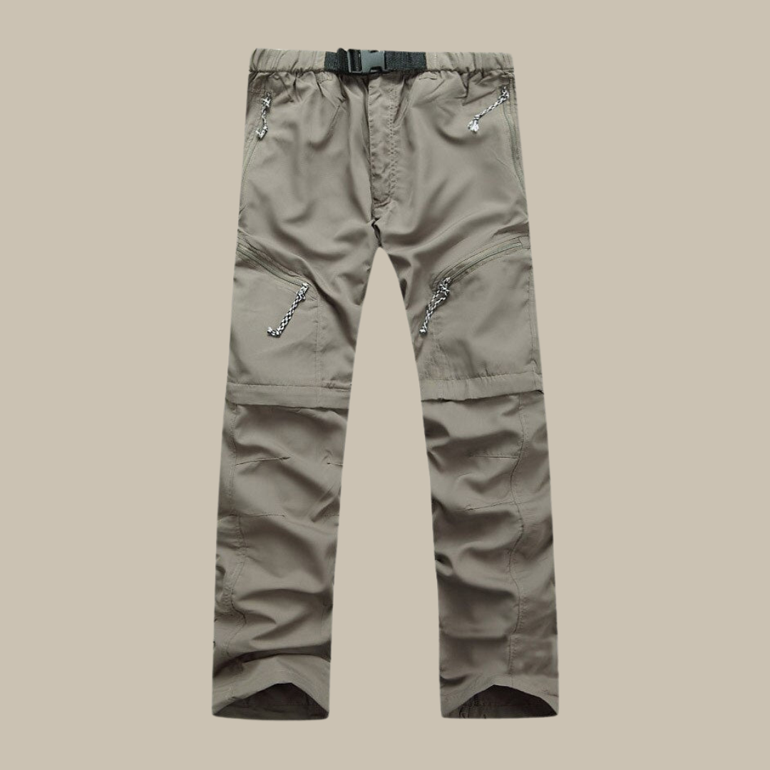 Outdoor-Hosen mit Abzippfunktion