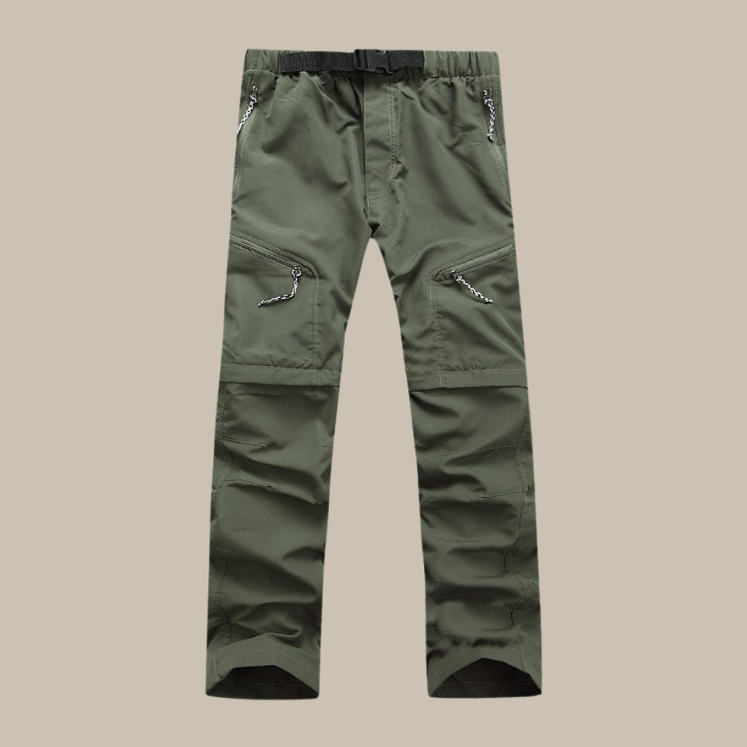Outdoor-Hosen mit Abzippfunktion