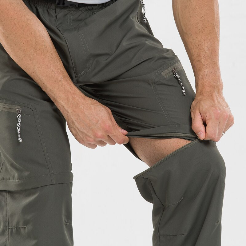 Outdoor-Hosen mit Abzippfunktion