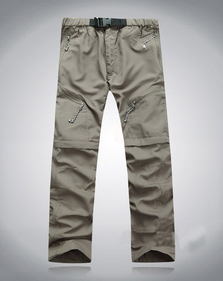 Outdoor-Hosen mit Abzippfunktion