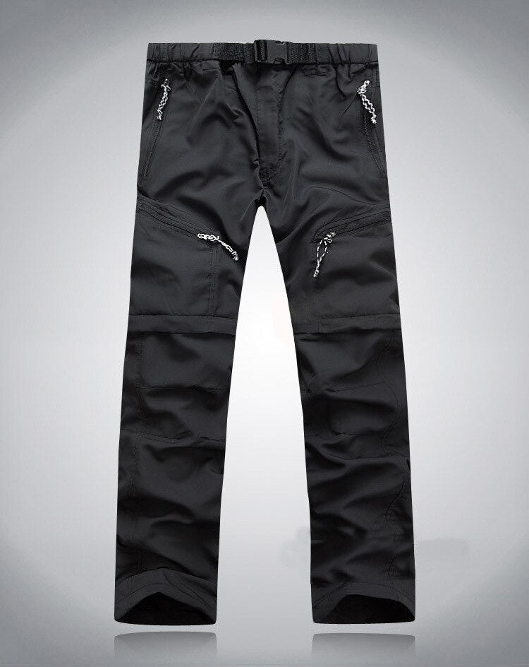 Outdoor-Hosen mit Abzippfunktion
