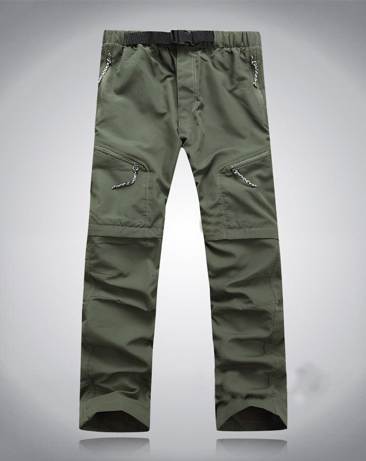 Outdoor-Hosen mit Abzippfunktion