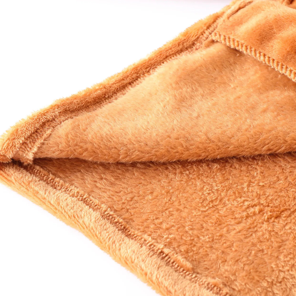 Bequemer Plüsch-Wintermantel für Damen