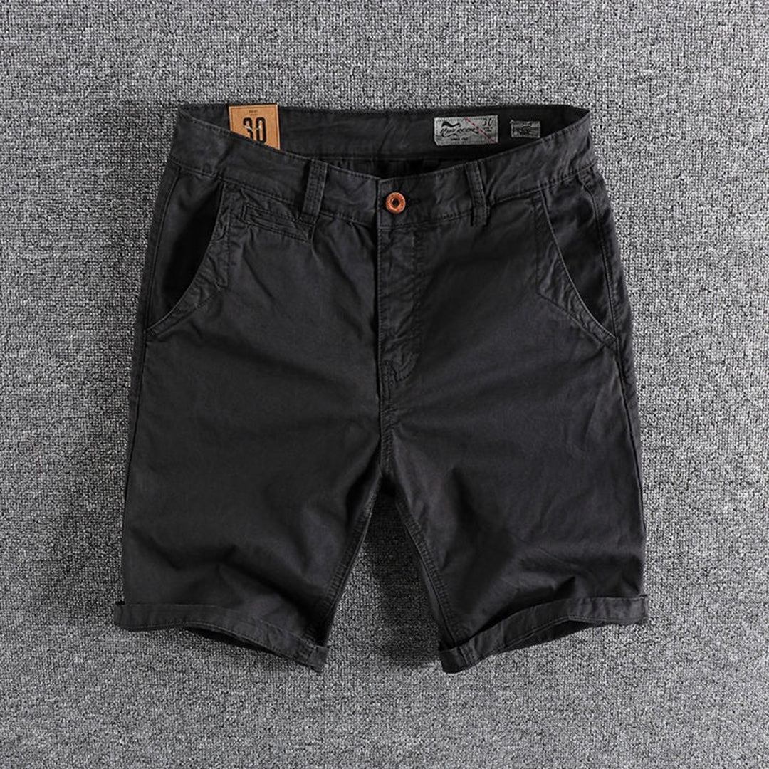 Variant image for Herren Shorts Beige Größe M Baumwolle - Kurze Hosen für Herren, Bequeme Passform, Ideal für Warmes Wetter-1
