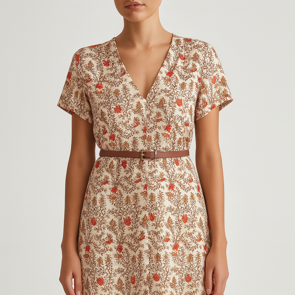 Boho Kleid aus leichter Baumwolle