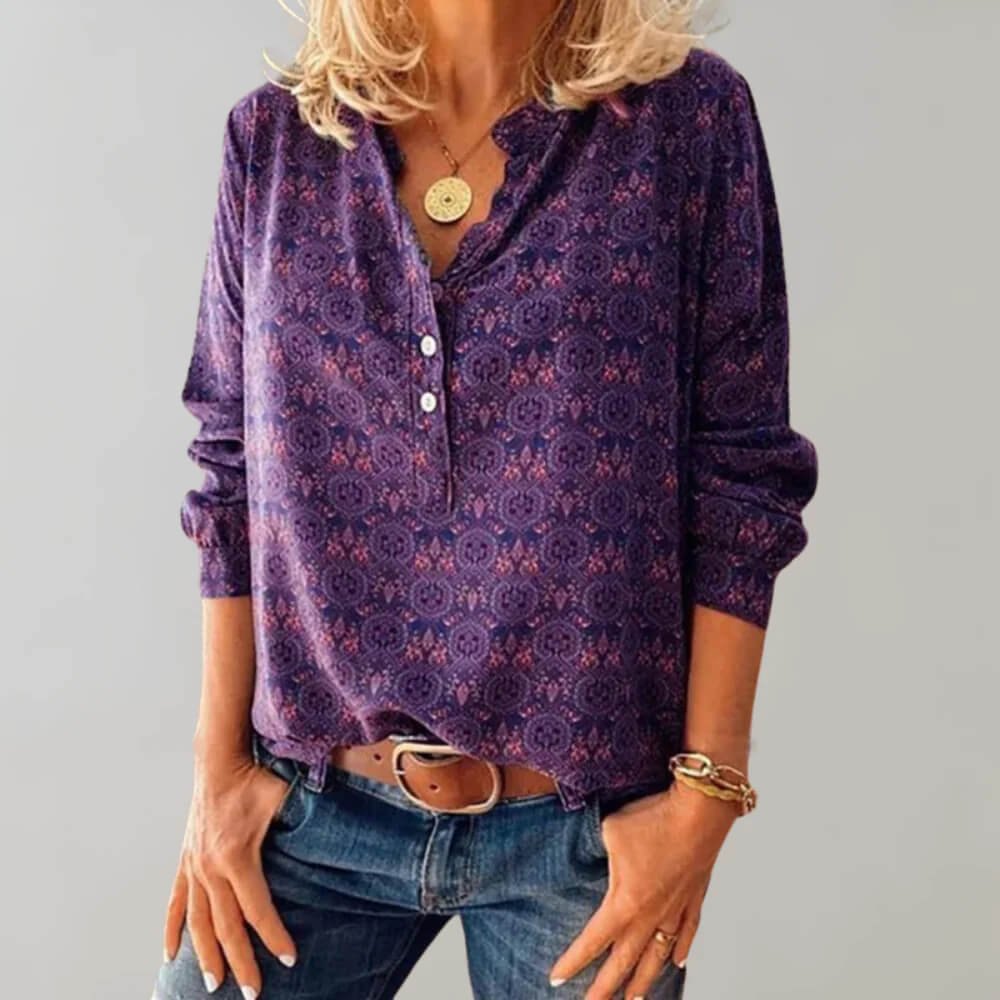 Variant image for Cristine | Elegante Bluse Damen im Vintage-Stil-9