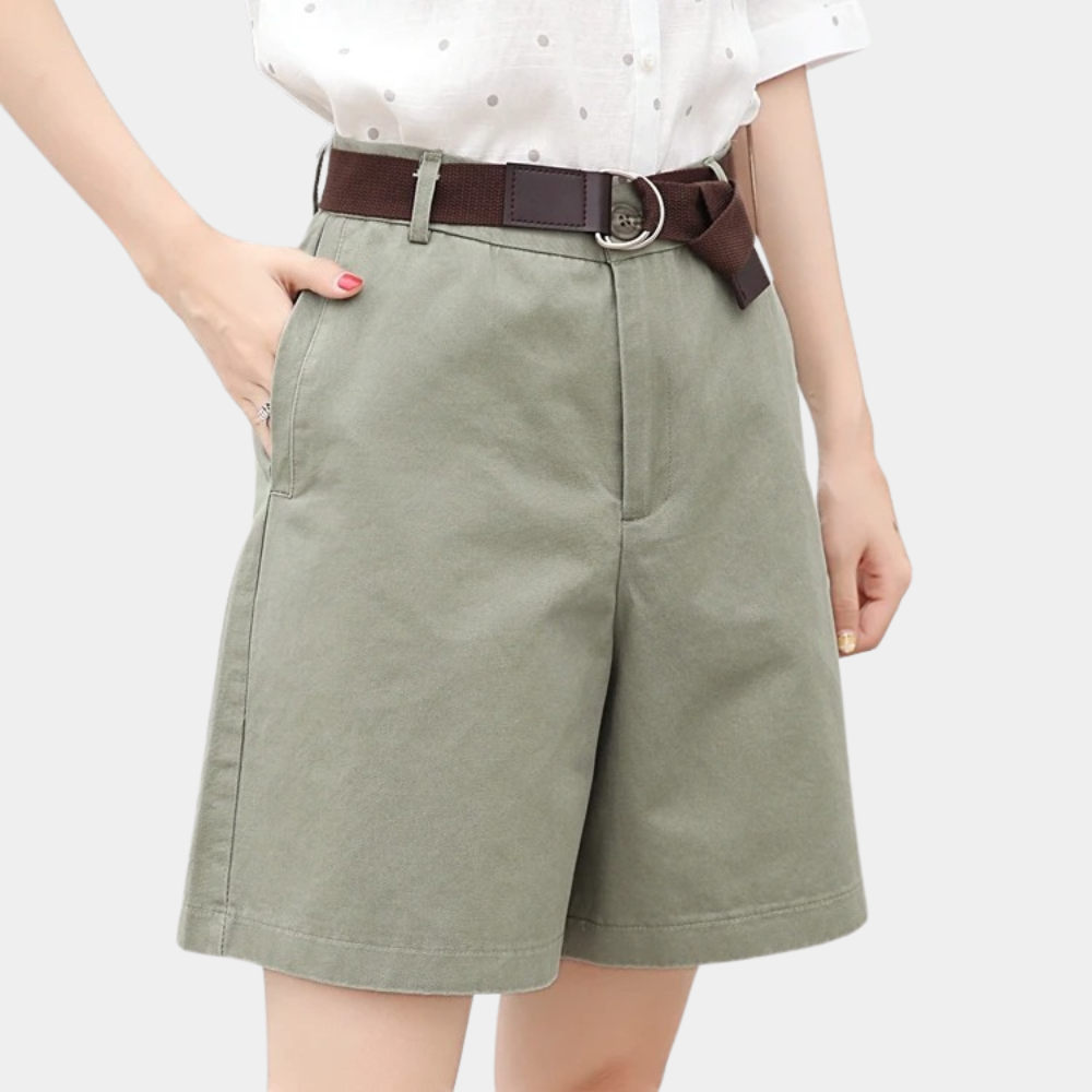 Variant image for Damen Shorts Weiß Größe M Baumwolle Kurze Hosen für Damen Casual-9