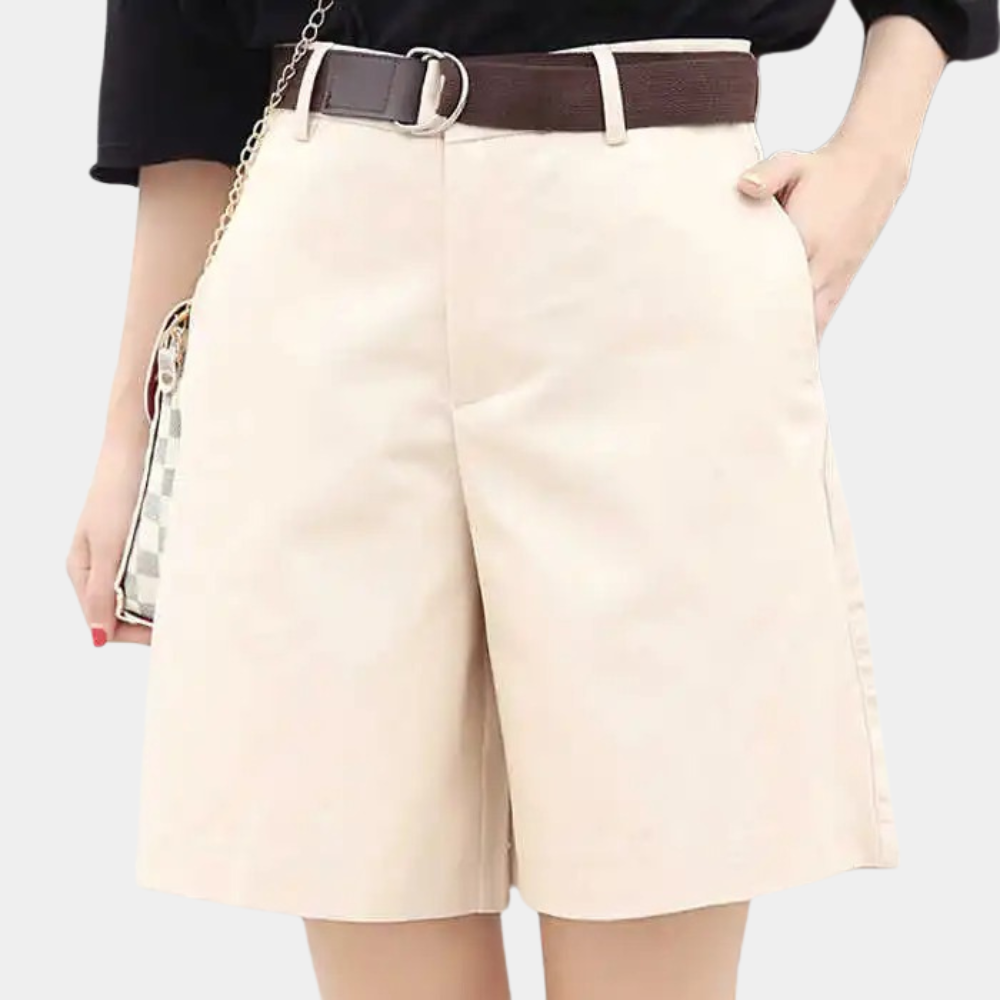 Variant image for Damen Shorts Weiß Größe M Baumwolle Kurze Hosen für Damen Casual-5