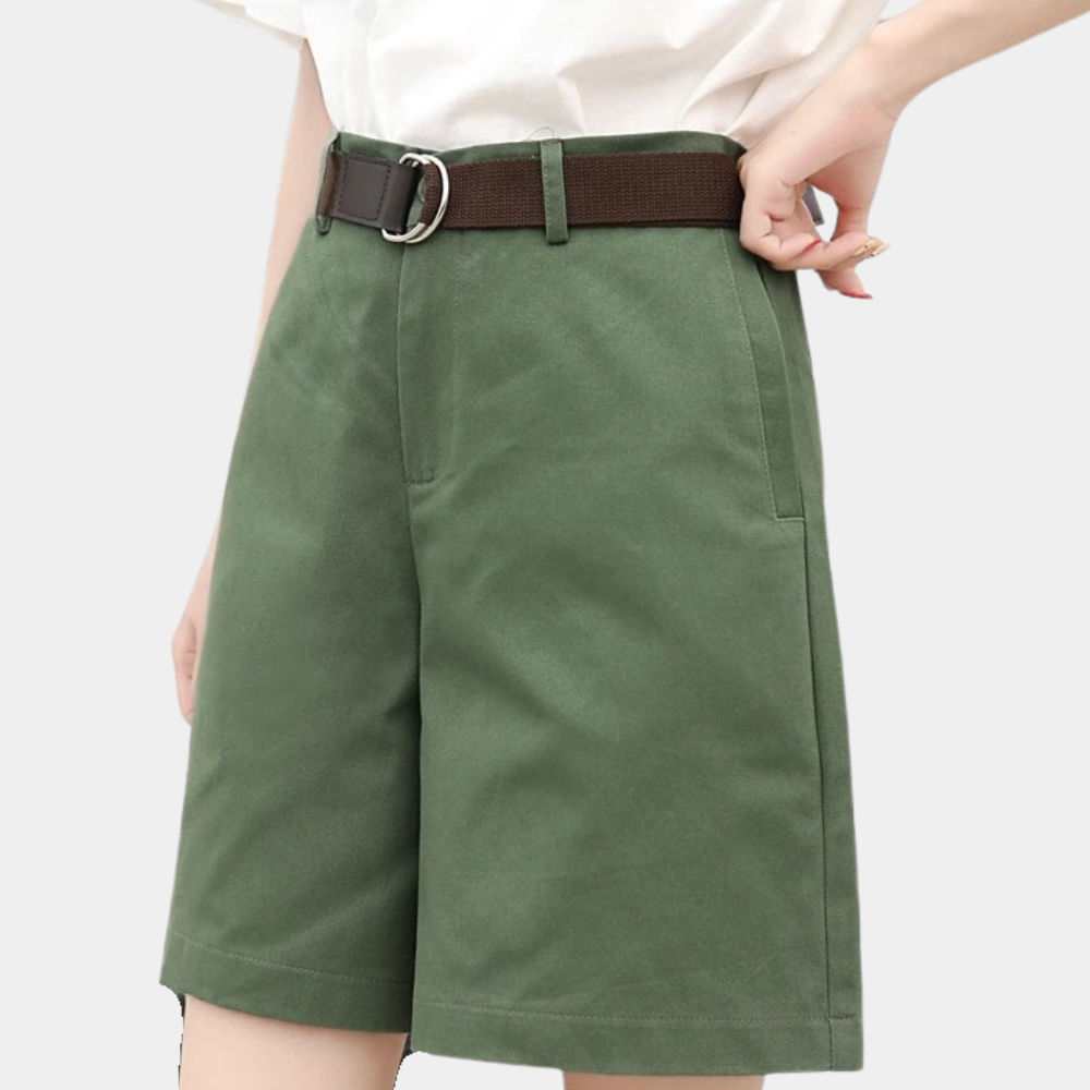 Variant image for Damen Shorts Weiß Größe M Baumwolle Kurze Hosen für Damen Casual-17