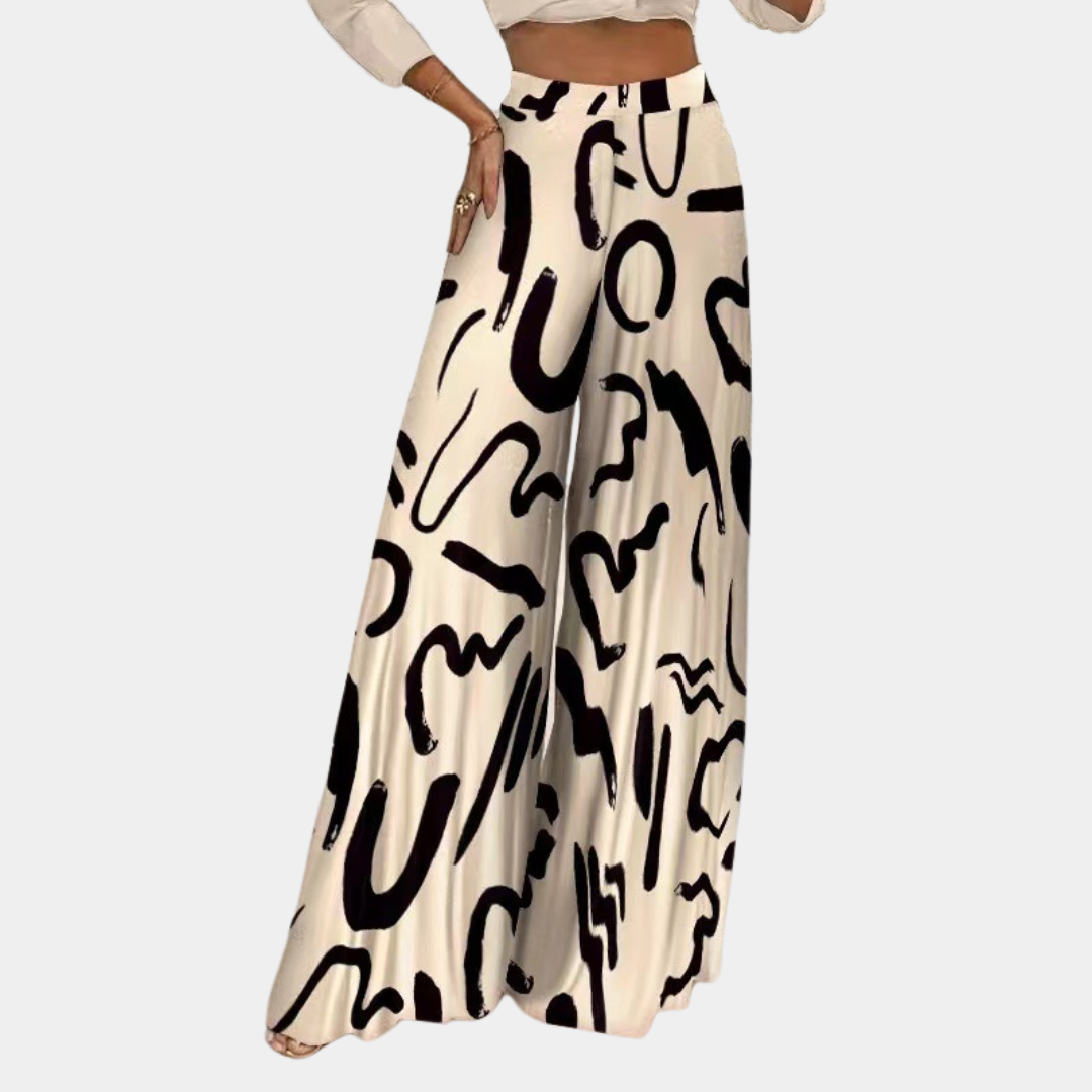 Fiona | Flared Damenhose
