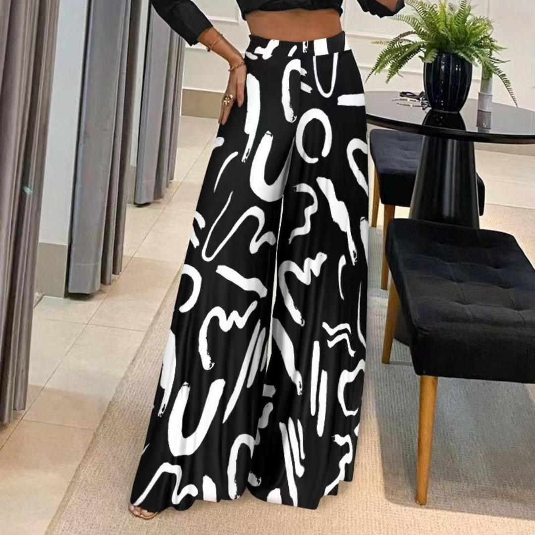 Fiona | Flared Damenhose