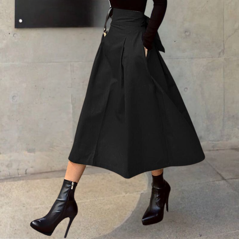 Tini | Damen Hoher Taillenrock