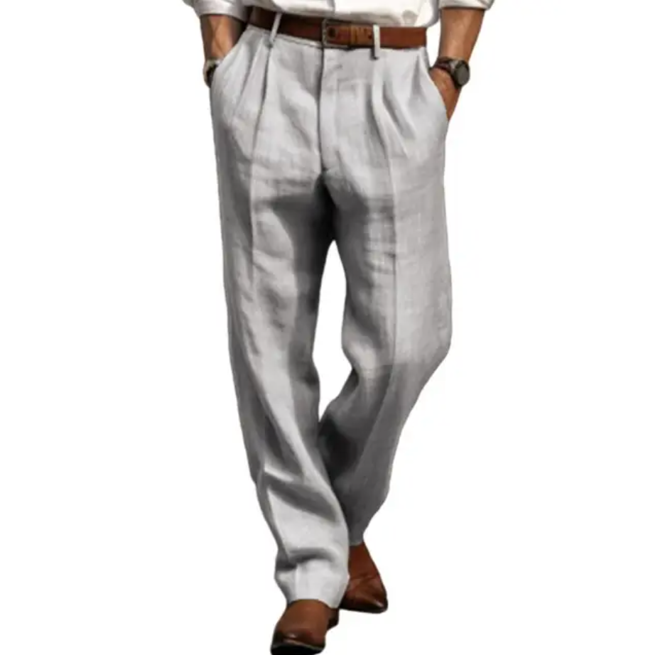Variant image for Kent | Leinenhose Herren, Leichte Hose Aus Leinen Mit Lockere Passform-13