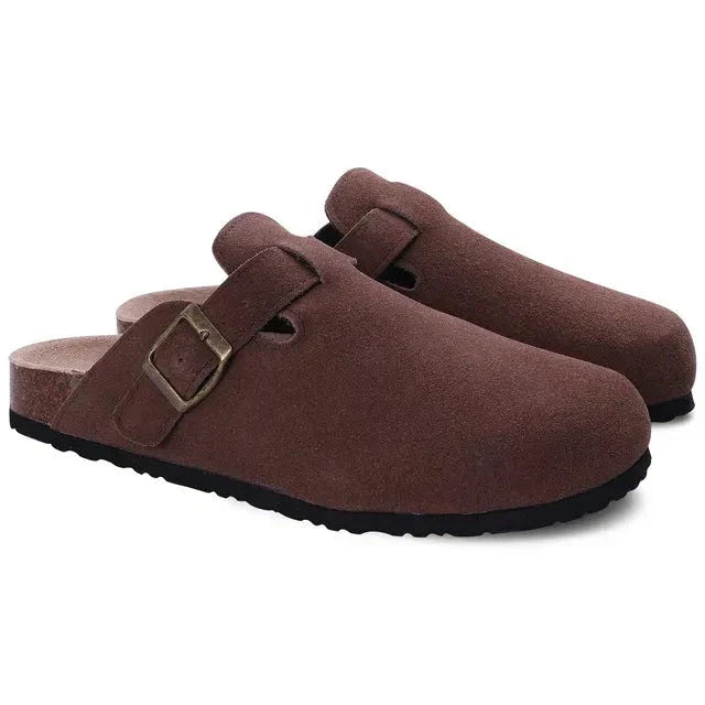 Warmood | Wildleder-Slipper elegant und bequem