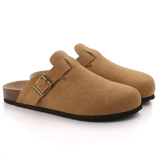 Warmood | Wildleder-Slipper elegant und bequem