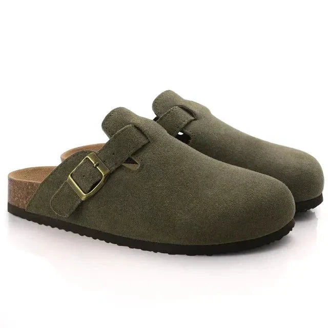 Warmood | Wildleder-Slipper elegant und bequem
