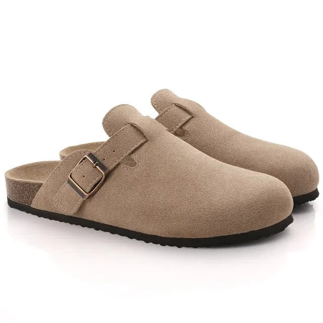 Warmood | Wildleder-Slipper elegant und bequem