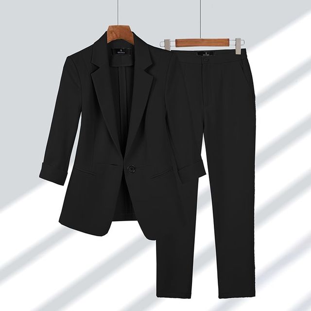 Damen Blazer und Hose Set