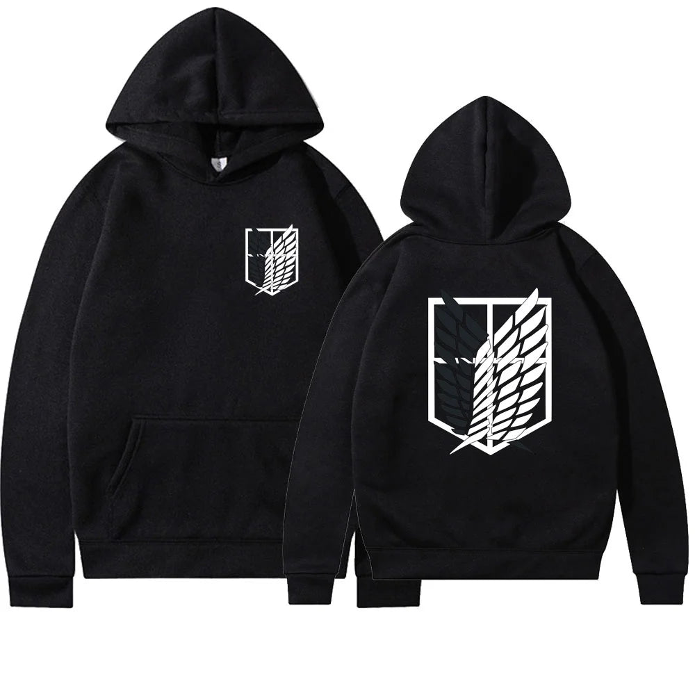 Hoodie mit Attack on Titan Design