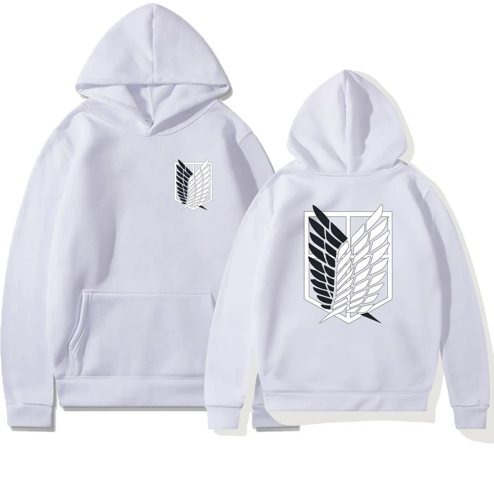 Hoodie mit Attack on Titan Design