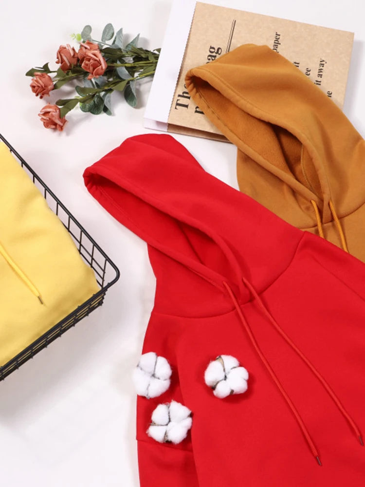 Damen Hoodie mit Schmetterlingsdesign