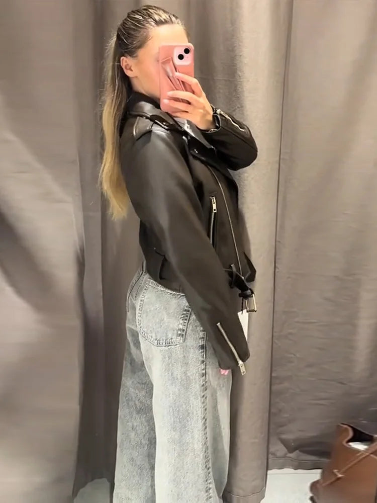 Damen Jacke Mit Gürtel