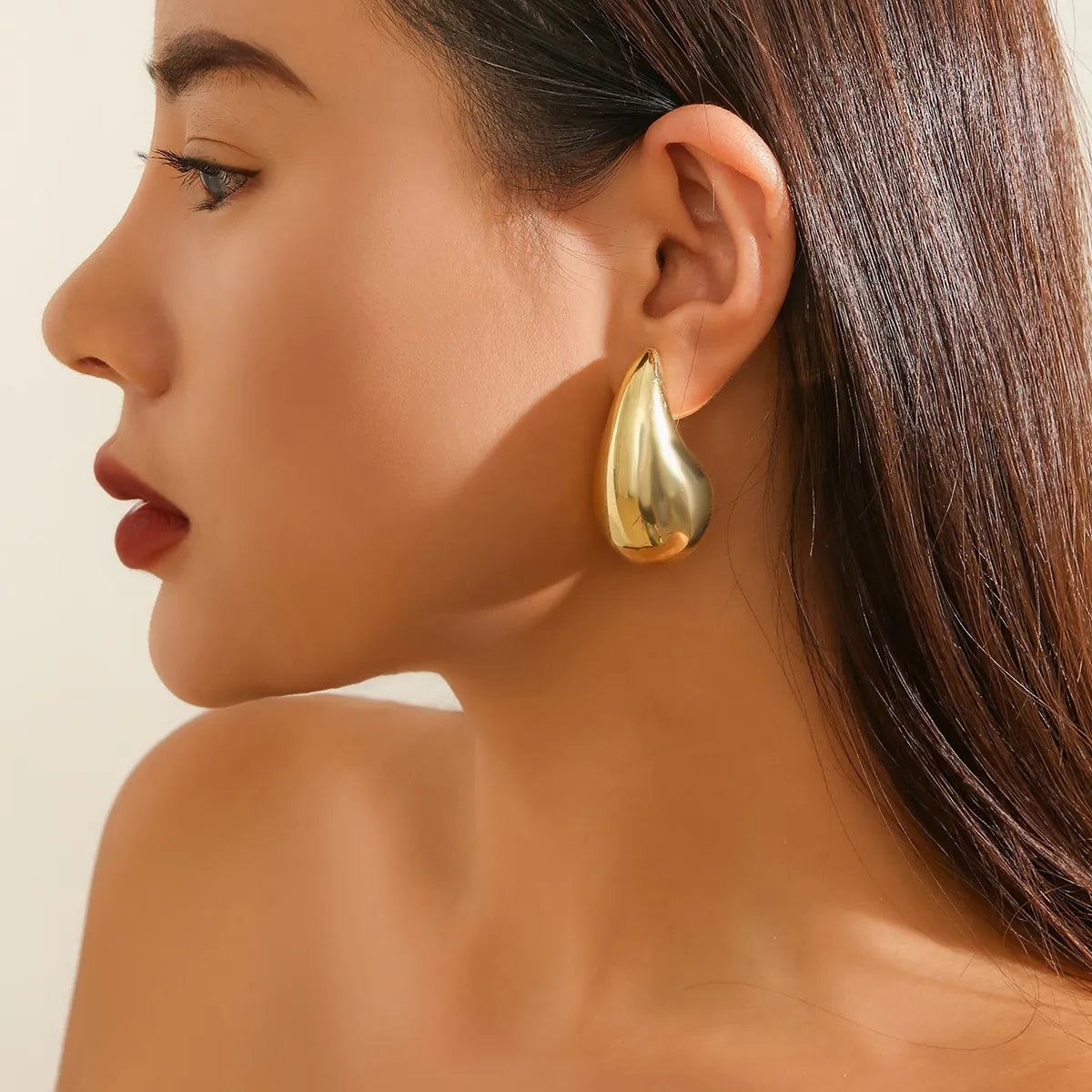 Damen Ohrstecker farbene Tropfenohrringe für Elegante Looks
