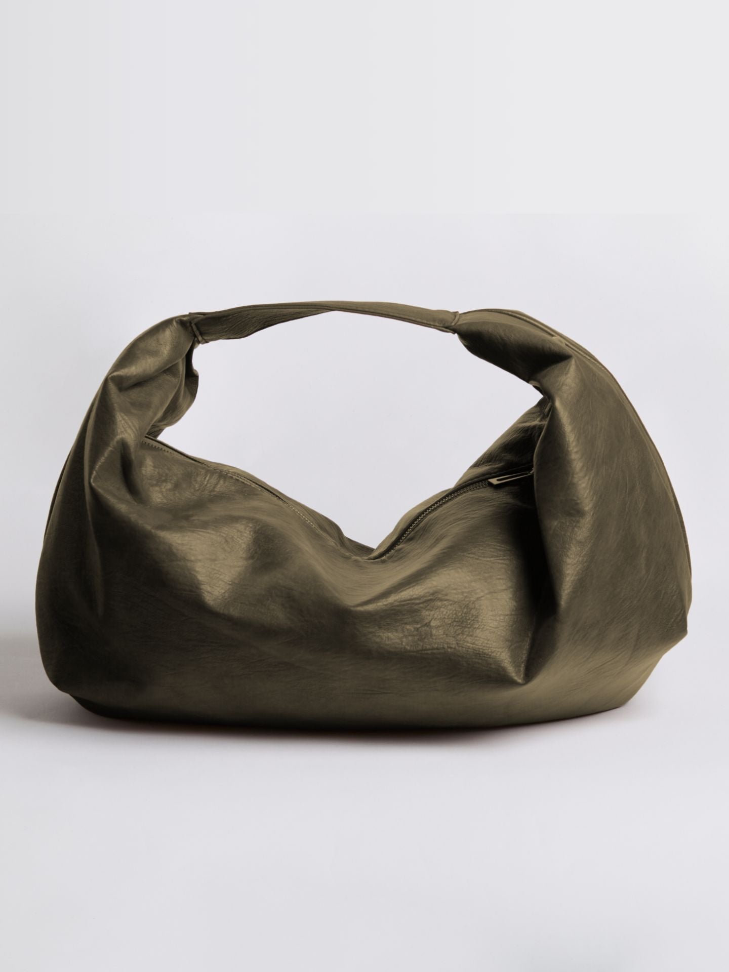 Damen Schultertasche aus veganem Leder